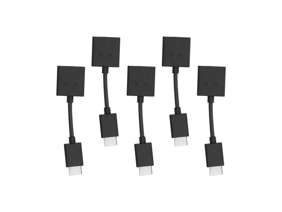 Cable De Extensión Hdmi De 5 Piezas, Compatible Con Adaptadores Macho A Hembra Y Convertidores 4k.