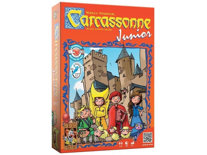 Juego de Mesa 999 GAMES Carcassonne: Junior (Edad Mínima: 4)