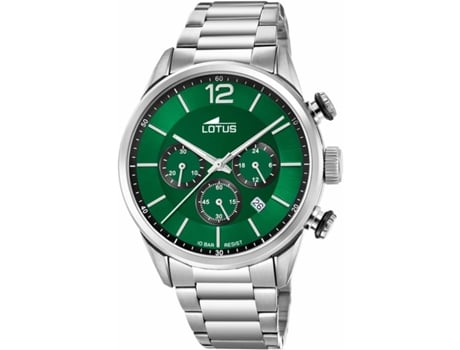 Reloj Hombre LOTUS 18688/4 Verde Plateado
