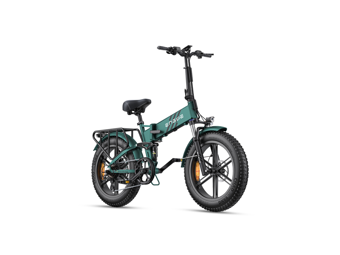 Bicicleta Eléctrica Plegable Engwe Engine Pro 2.0 De 20x4.0", 750w, 75nm, 110 Km De Autonomía, Suspensión Completa