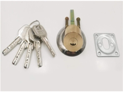 Cerradura De Cilindro Europea Barril 6 L. Producto De Alta Calidad Para Uso Residencial Y Comercial