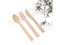 2026da-set Cubiertos Madera Biodegradable 300 Piezas Ecoamigables Compostables Birch Forestal Sostenible