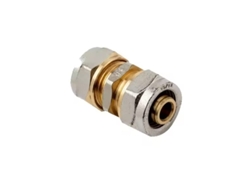 Manguito Para Tubo Multicapa De Compresion 16 Mm, Sin Necesidad De Maquina Prensadora, Gris