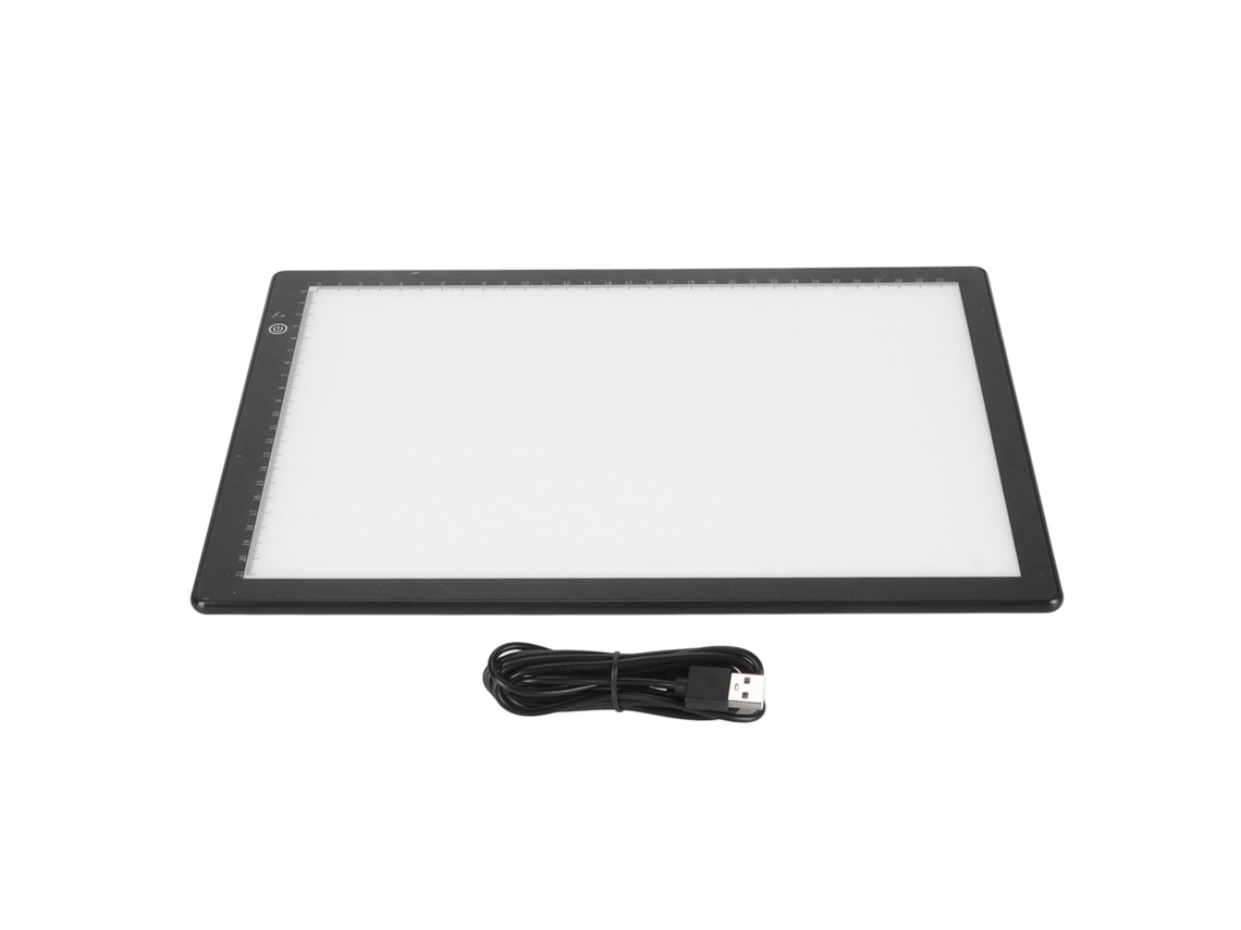 Visualizador E Digitalizador De Lâminas Ultra Fino Tamanho A4 3 Modos De Brilho Led Usb Edição App