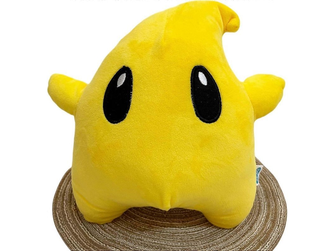Peluche Luma Star De La Colección Mario All Star, Regalo Para Fans Del 10º Cumpleaños, Color Amarillo.