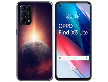 Carcasa Oppo Find X3 Lite TUMUNDOSMARTPHONE Dibujos Multicolor