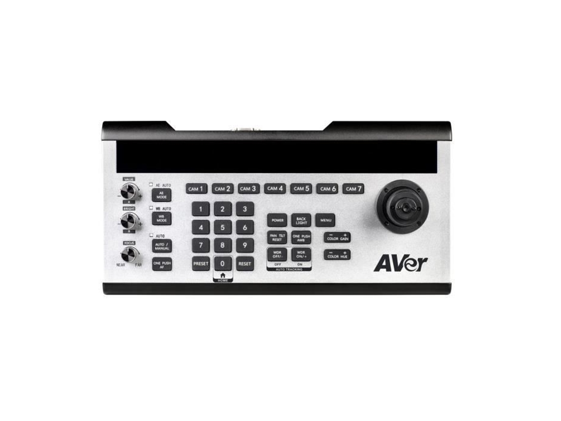 Controlador de joystick Cl01 Nuevo Rs232, Rs422, IP Visca/Pelcod/Pelcop Hasta 7 Cámaras Aver