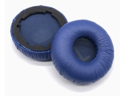 Almofada Para Auscultadores Jbl T660nc De Orelhas De Espuma Macia Azul Com Compartimentos Para Cartões
