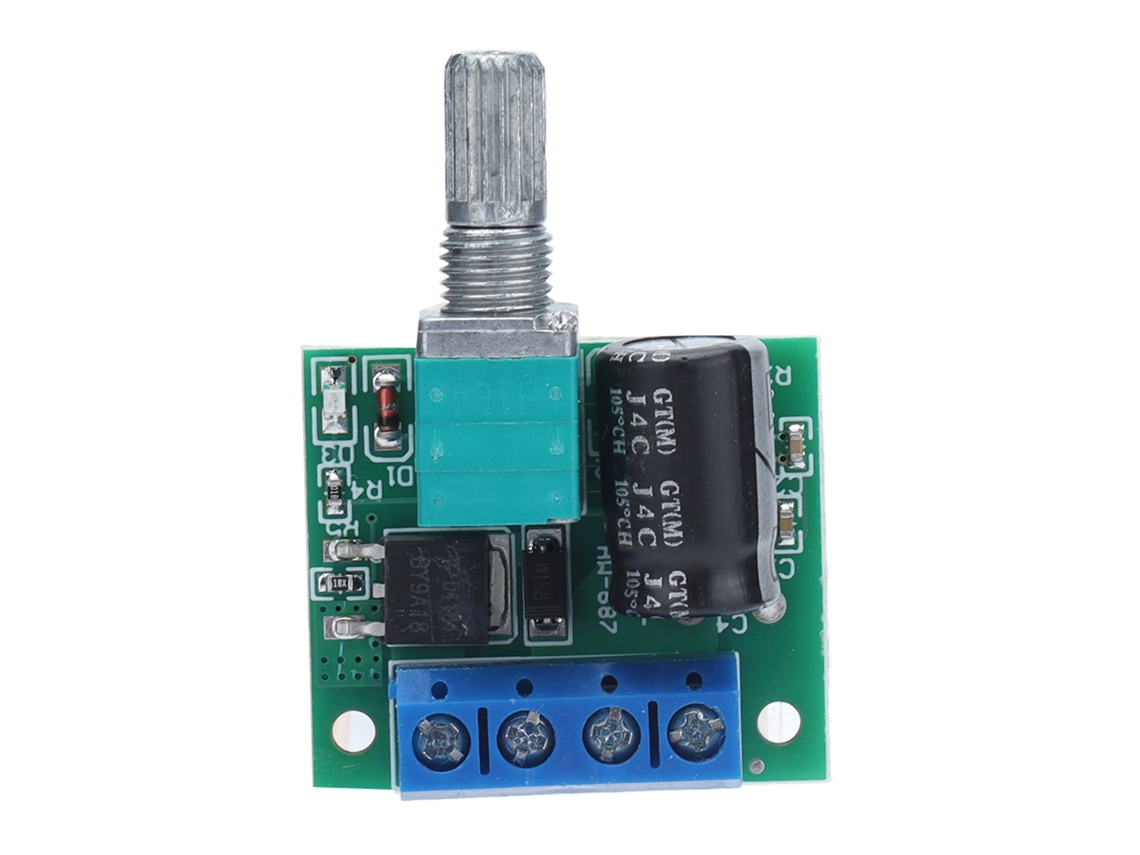 Omni-controlador De Velocidad Pwm Para Motor Dc 4.5v-35v Regulador De Velocidad Con Botón 0-5a