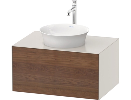 DURAVIT Tulip blanco, mueble de baño montado en la pared, ancho 800 x profundidad 550mm, con 1 extractor, con tecnología de punta, WT49750