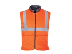 Chaleco reversible de alta visibilidad Portwest / Naranja / S