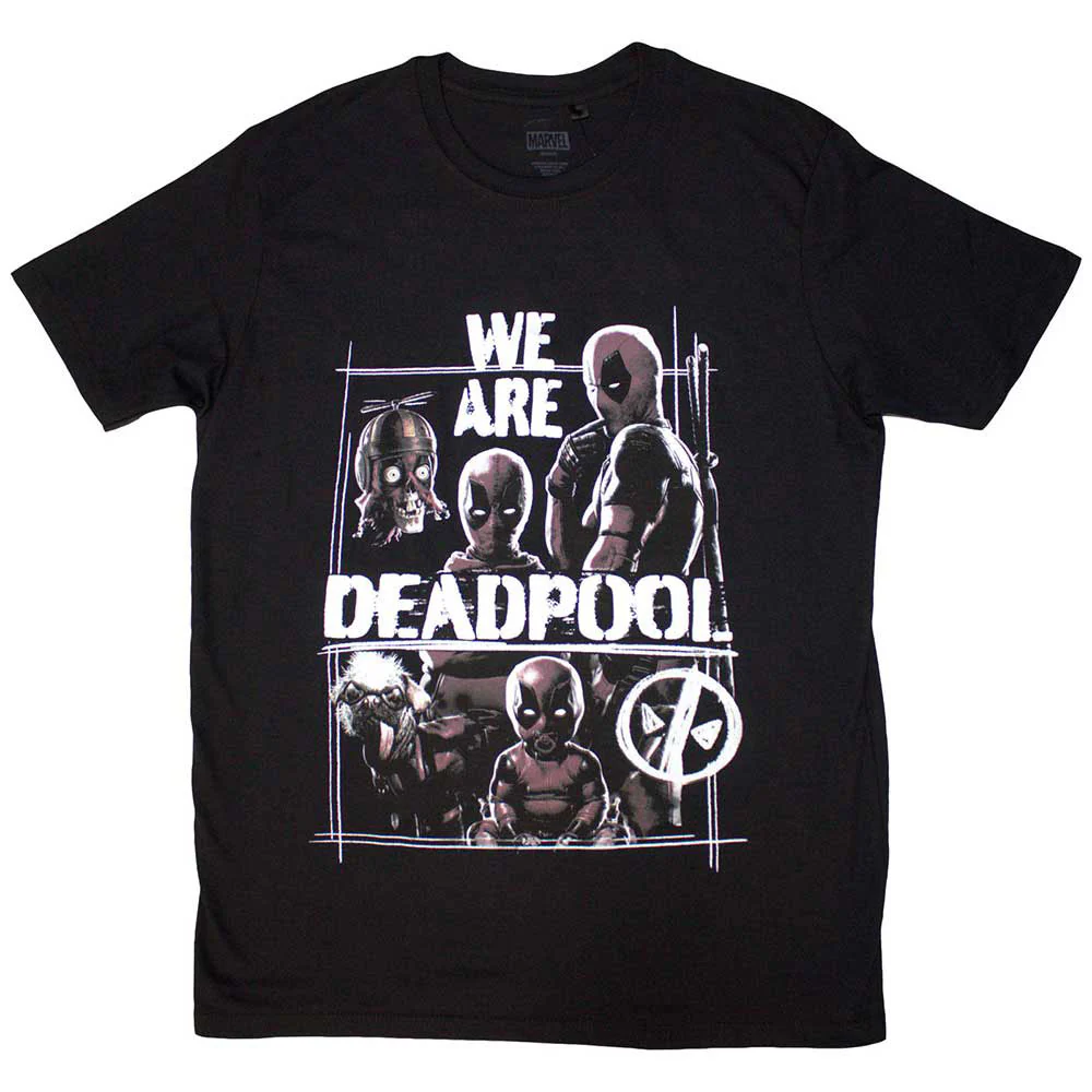 Rockinstone Unisex Marvel Comics Deadpool We Are Deadpool Camiseta Classic-m
