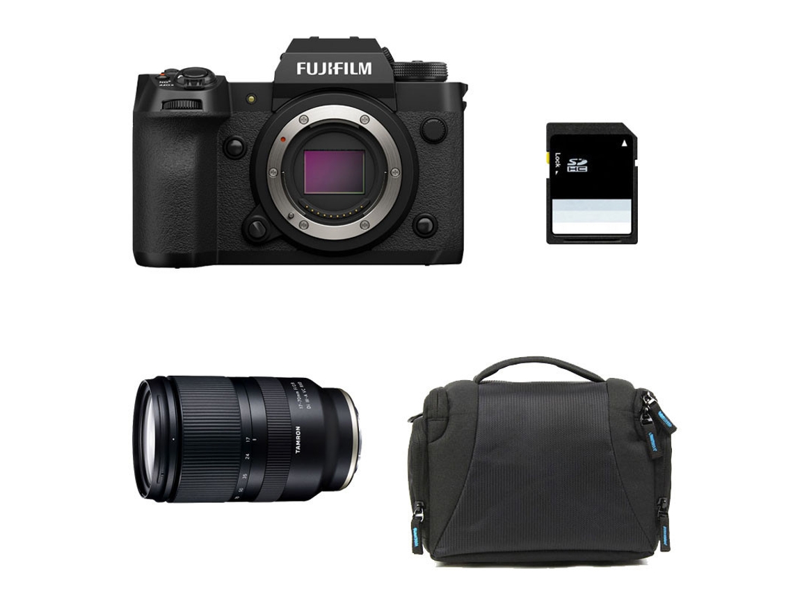 Fujifilm X-h2 + Tamron 17-70 + Bolsa + Tarjeta Sd De 8 Gb