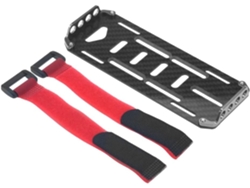 Placa De Fibra Para Batería Para Coche Rc Crawler A Escala 1/10, Modelo Scx10, Pieza De Juguete