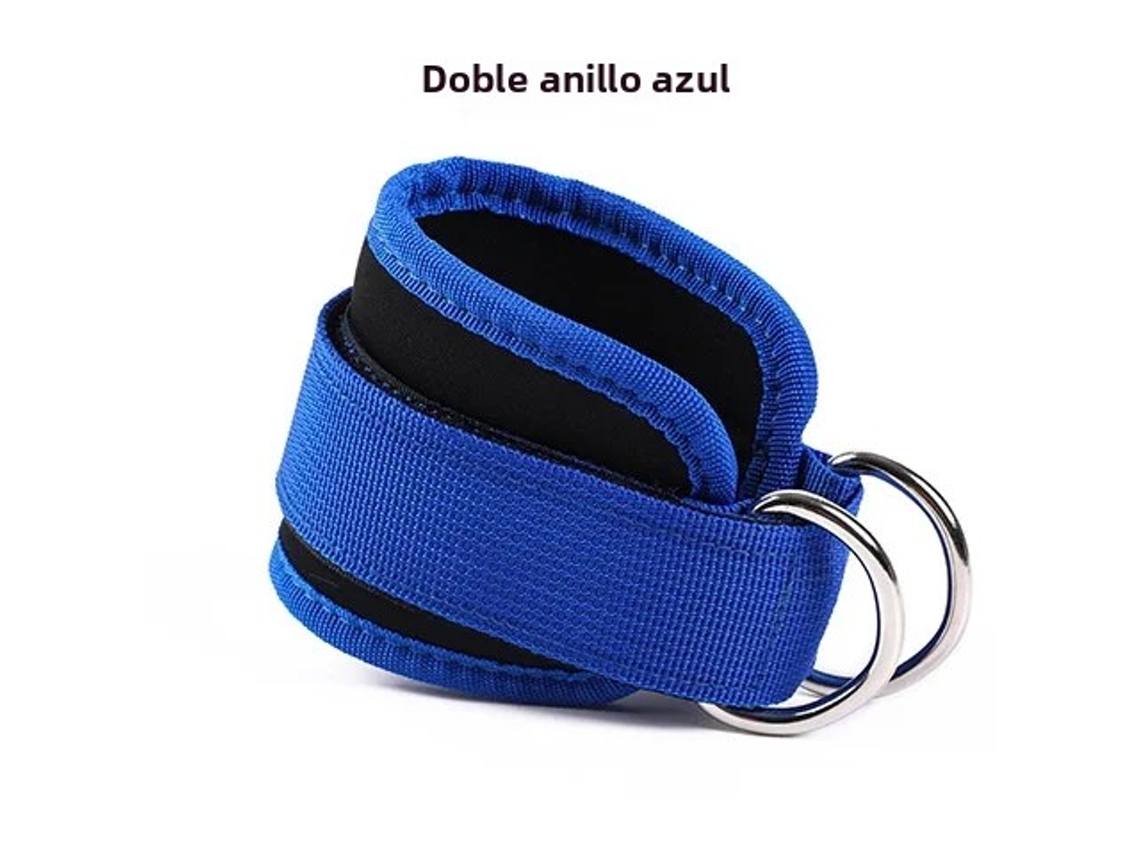 Estabilizador de tobillo para fitness, entrenador muscular para piernas y glúteos, bandas para piernas Mdug (azul marino)