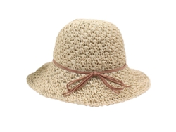 Sombrero Flotante De Paja Para Mujer Con Ala Ancha, Protección Uv, Estilo Panamá Enrollable, Ideal Para La Playa En Verano Y Ajustable.