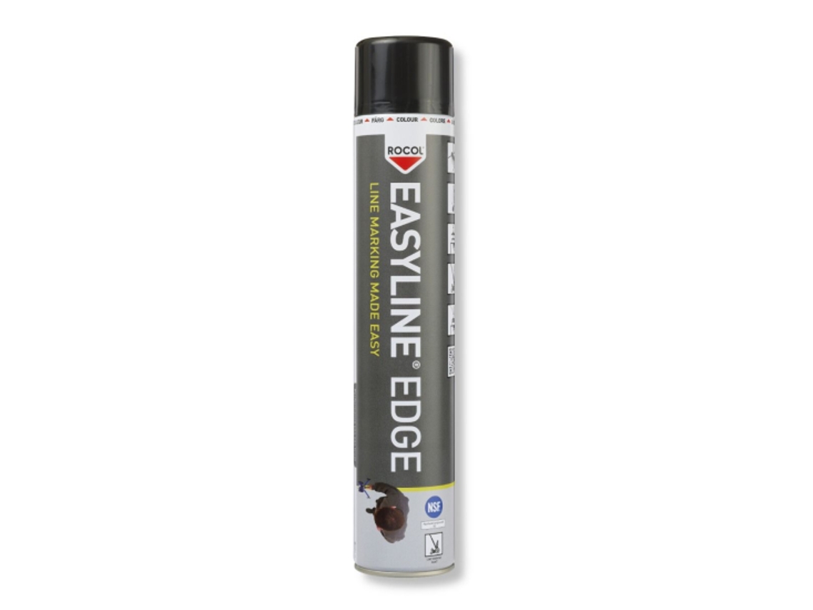 Spray Epoxi Marcaje De Lineas Easyline 750 Ml (Negro Ral 9017) ROCOL