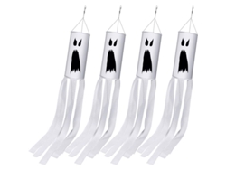 Banderines De Fantasmas Para Halloween, Banderines Decorativos Para Colgar.