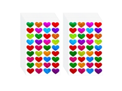 Pegatinas de Corazón - Decoración para Artes, Fiestas y Scrapbooking, 40 Hojas NEVEANCE