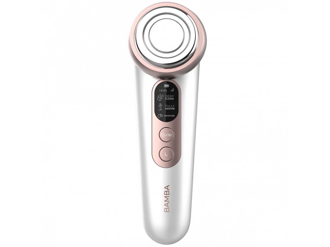 Cecotec Masajeador Facial Bamba Facecare Lightsonic, 3 Modos, Tecnología Iónica, Tecnología De Electroestimulación Ems