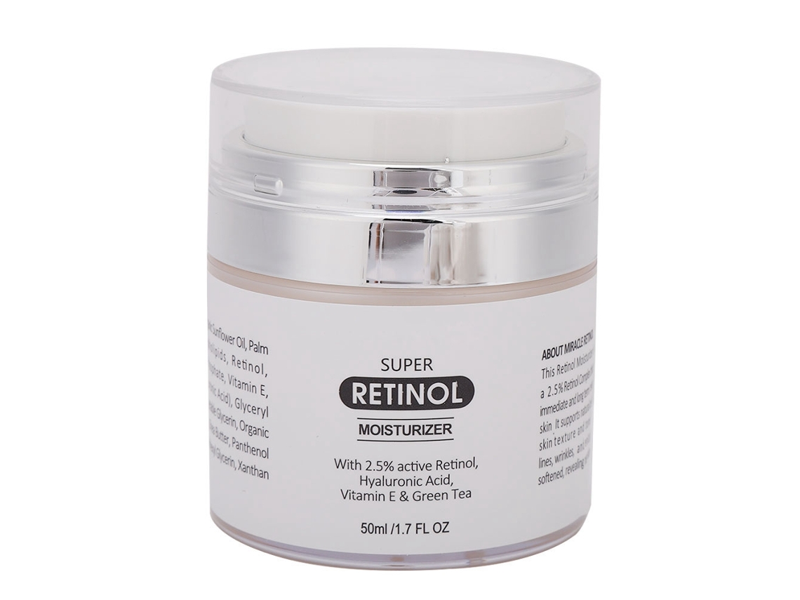 Crema Facial Antiedad Con Extracto De Retinol 50g Hidratante Antioxidante Antiarrugas Revitalizante