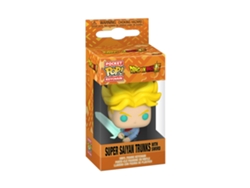 Figura FUNKO POP Keychain: Dragon Ball Super – Super Saiyan Trunks w/ Sword
