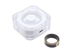 Anillo Inteligente De Acero Inoxidable Con Certificación Ip68 De Resistencia Al Agua Y Monitor De Actividad Física Con Modos Deportivos.