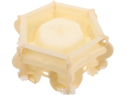 Molde Para Macetas De Hormig N Hexagonal Reusables Manualidades Cemento Compatible 20 25 30 Cm Dise O Europeo Decoraci