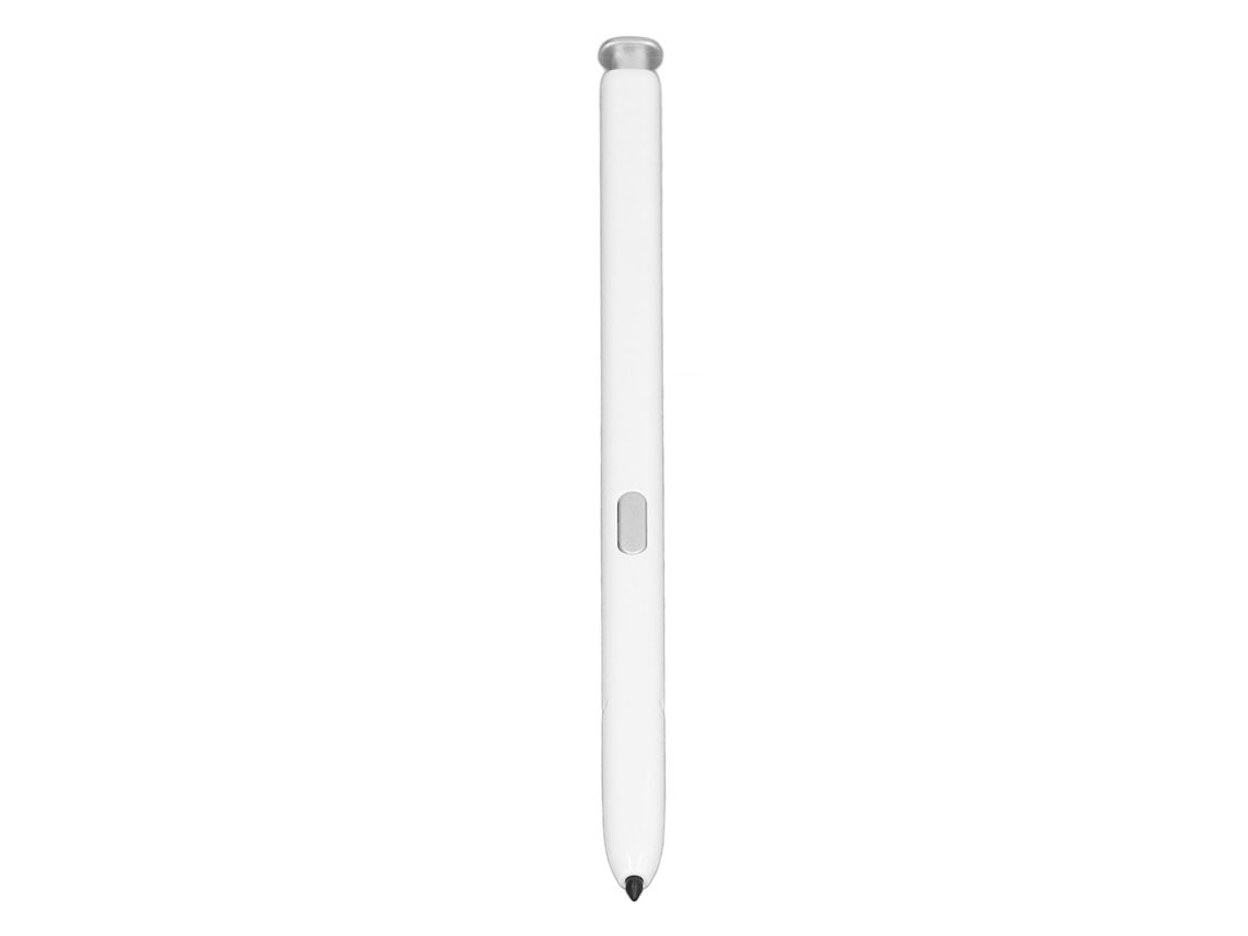 Lápiz Óptico Universal De Punta De Fibra Suave, De Aluminio, Con 2 Puntas Para Teléfonos Móviles, Color Blanco.
