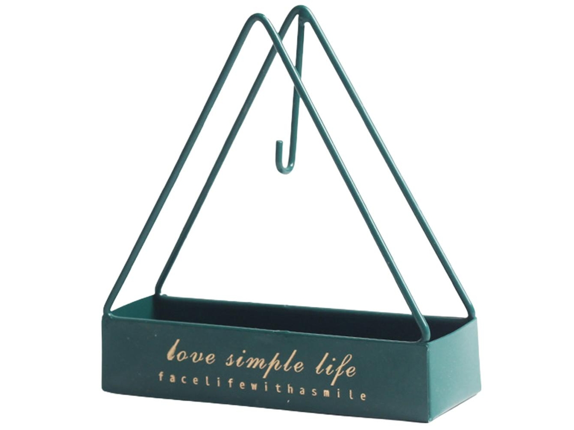 Soporte Triangular Para Espiral De Mosquitera Colgante - Elegante Decoración Para El Hogar En Hierro.