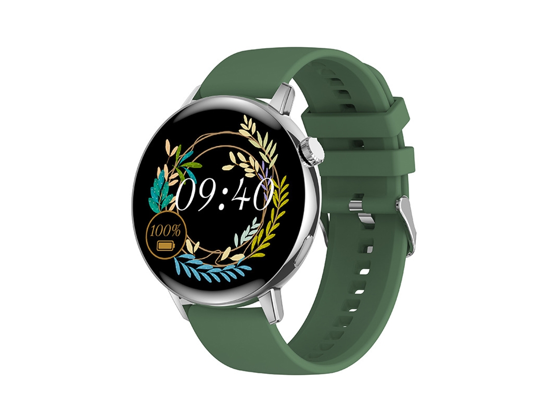 Smartwatch Yizhood I39h 1.32 Inch Llamada Bluetooth Ip67 Impermeable (android Y Ios - Verde)