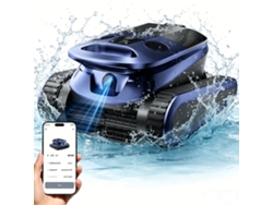 Robot limpiafondos inalámbrico para piscinas (novedad 2026): navegación con IA, control por app, 240 min de autonomía, potente succión, filtración ultrafina, hasta 300 m², actualizaciones inalámbricas