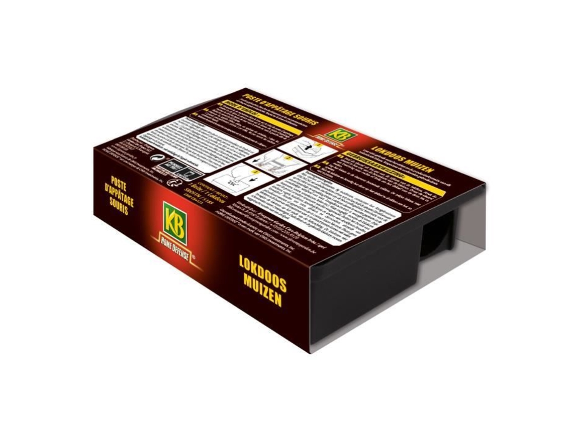 Home Defense Caja De Cebo Para Rata Con Llave Kb