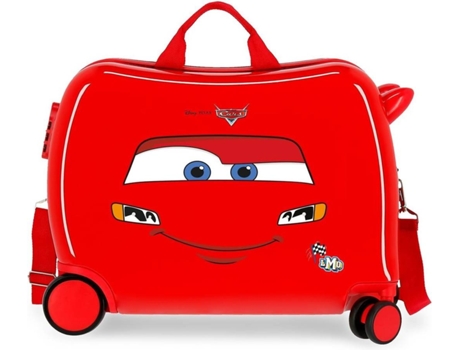 Maleta de Viaje Infantil DISNEY Lightning Mcqueen Rojo (50x38x20cm)