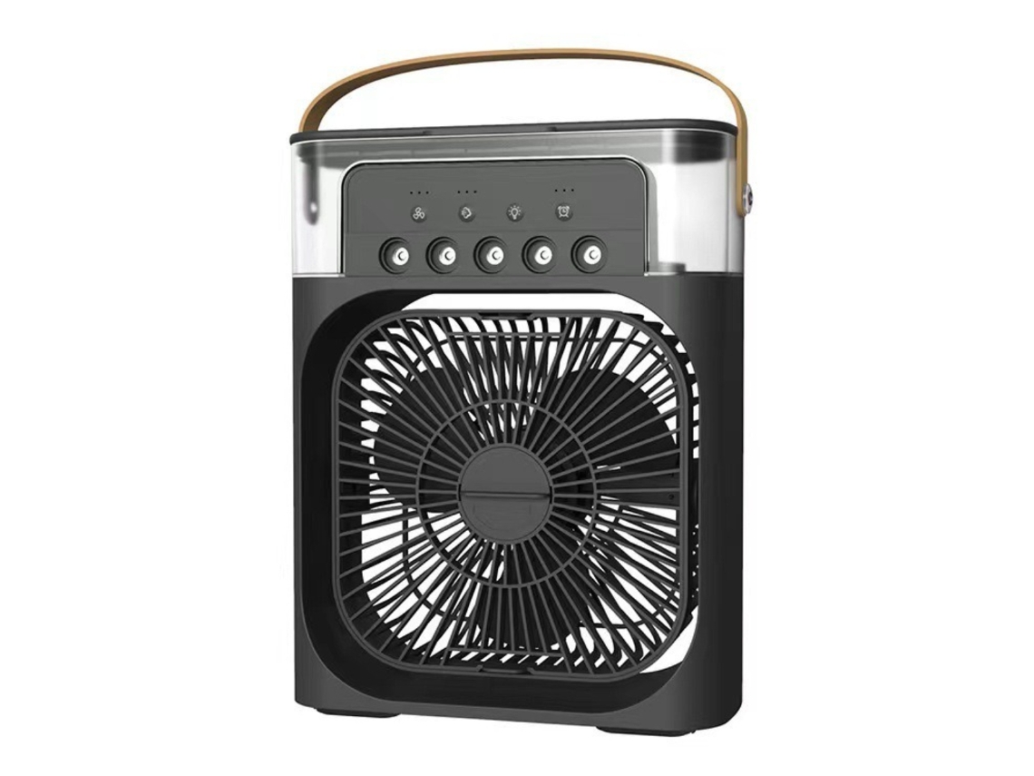 Ventilador de aire acondicionado en aerosol multifuncional Digitallab (negro)
