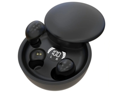 Auriculares Invisíveis Dágua Ergonômico Yizhood Bluetooth Negro