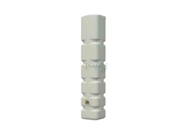 Depósito de Agua Vertical de Polietileno 300 Litros Medidas: 42X40X210 Cm Beige Incluye Grifo de Plástico GRAF
