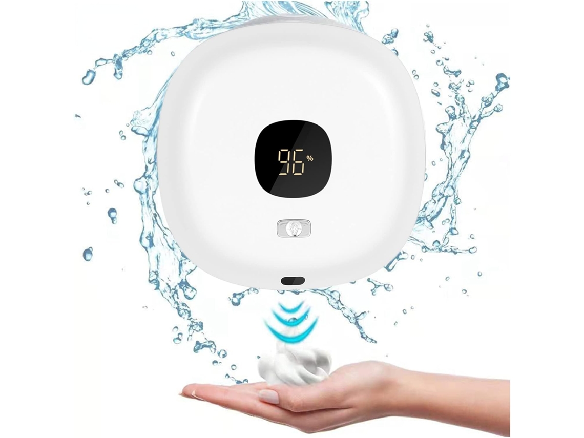 Dispensador de jabón cerámico con bomba dorada AQUAFORGE