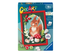 Serie Ardilla de Creart D con yeso 3D
