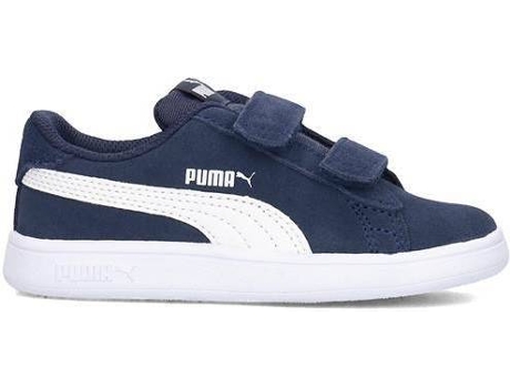 Zapatillas PUMA Smash V2 SD V Bebés (21 - Azul)