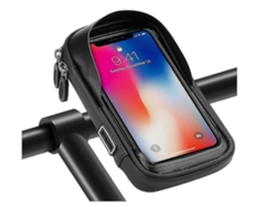 Bolsa para manillar de bicicleta, soporte para teléfono con pantalla táctil, tela impermeable, bolsa para el tubo superior para Gusshious
