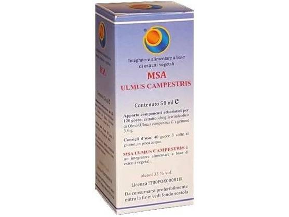 Complemento Alimentar HERBOPLANET Msa Ulmus Campestris (50 ml)