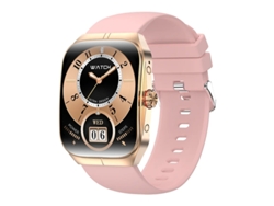 Reloj Inteligente Hk80 Con Llamadas Bluetooth Monitoreo De Salud Música Y Modos Deportivos Rosa Yizhood