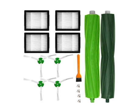 Para peças sobressalentes do filtro irobot escova principal parafusos da escova lateral