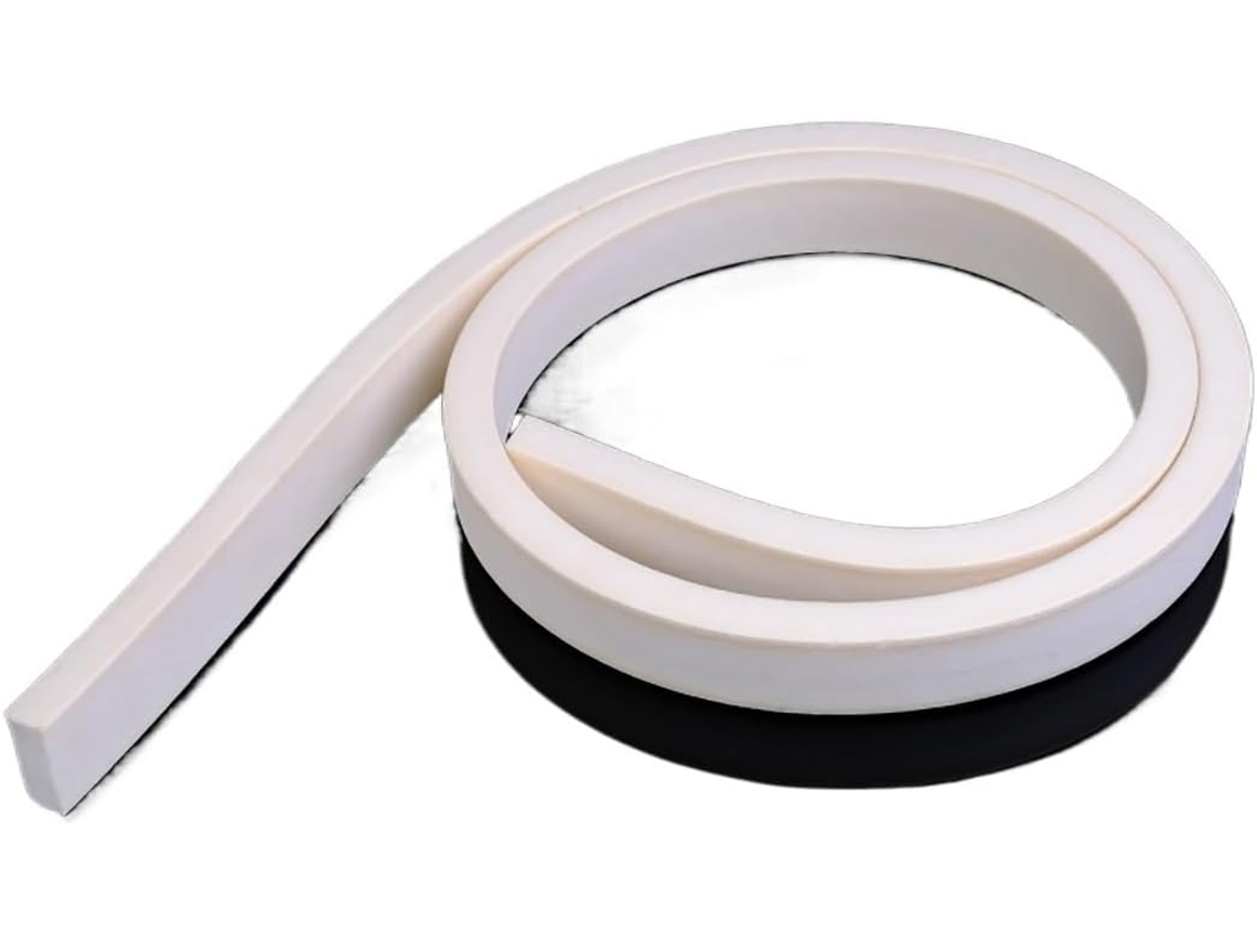 Tira Cuadrada De Silicona Blanca 5 M 2x4mm 12x12mm 2m 10x15mm, Resistente, Protección, Corrosión