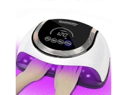 Lámpara de uñas UV LED de 360 W, 2025, 57 LED, 4 temporizadores, secador de uñas con sensor de movimiento, función de memoria extraíble para todos los modelos.
