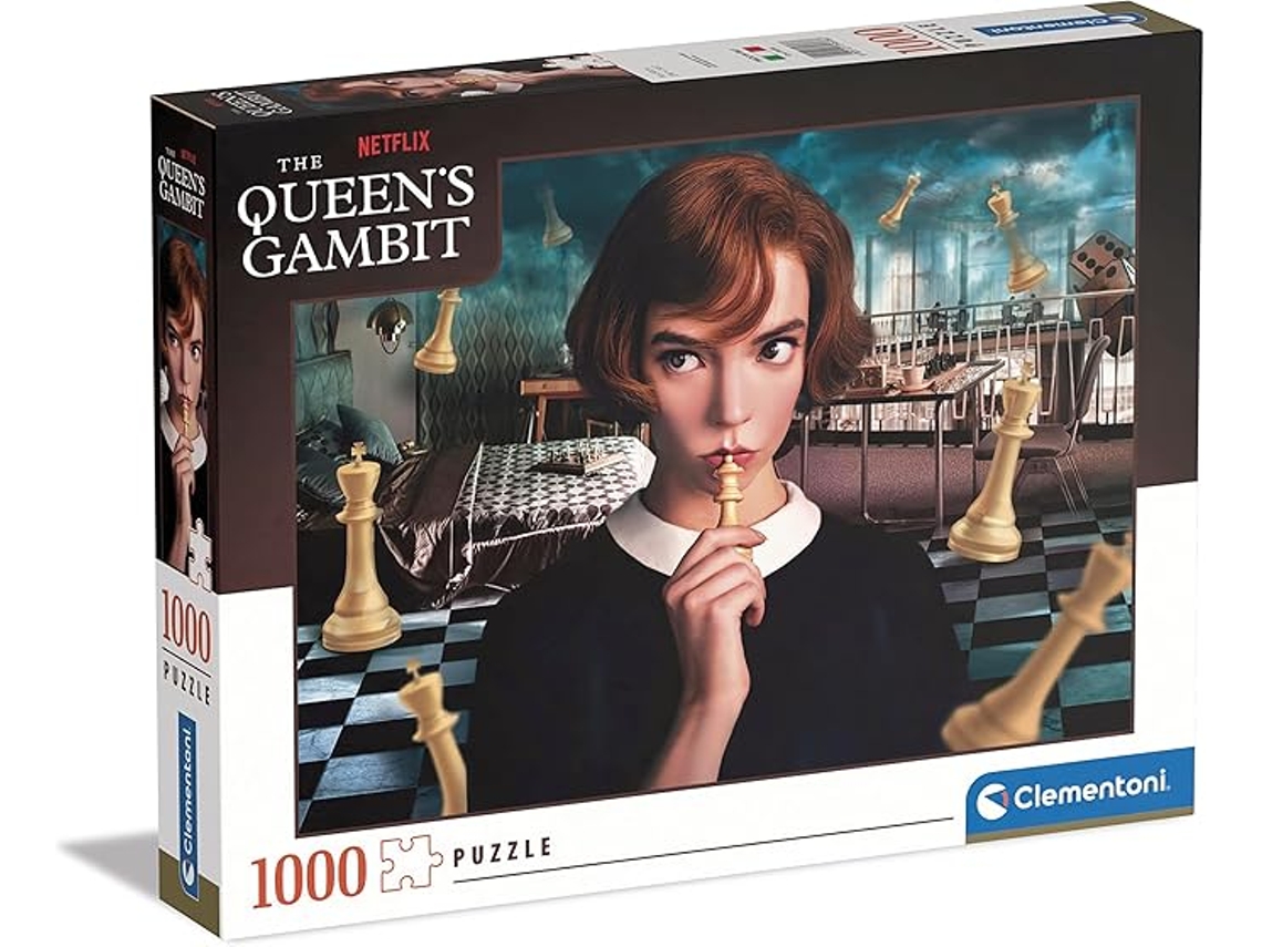 Rompecabezas Clementoni Gambito de Dama de 1000 piezas