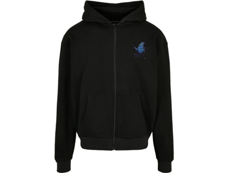 Sudadera con capucha y cremallera MISTER TEE Grid Head Butterfly