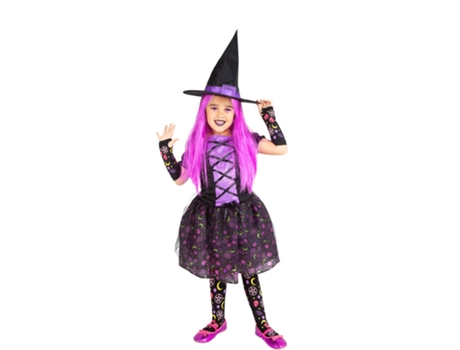 Disfraz de Niña RUBIE'S Bruja Do Luar Morado (5-7 años)