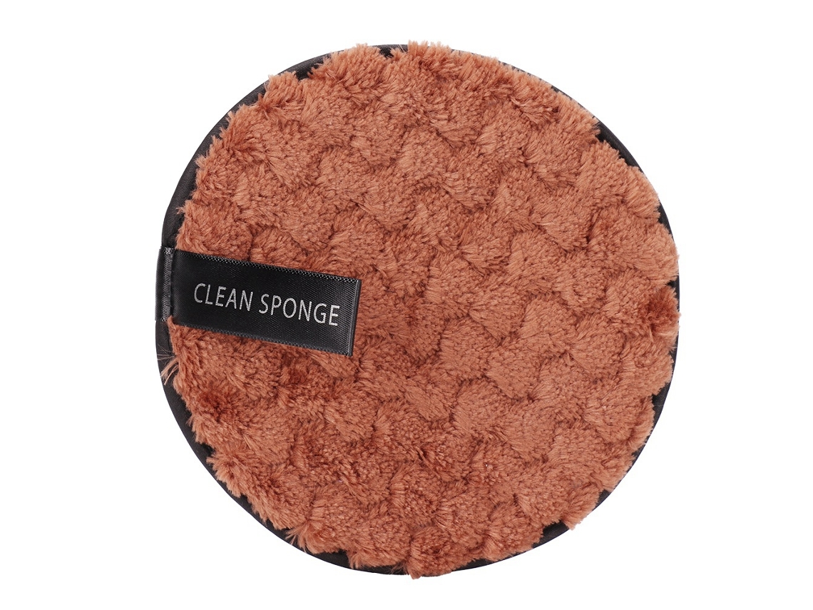 Esponja desmaquillante facial de microfibra reutilizable para la limpieza del rostro